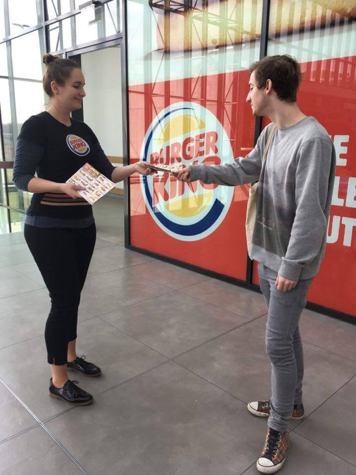 Hosteska Burger King Ostrava